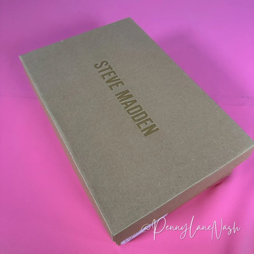 Steve Madden Camille Likewise Clear Heel Sandal Size 7.5M New - Picture 4 of 15